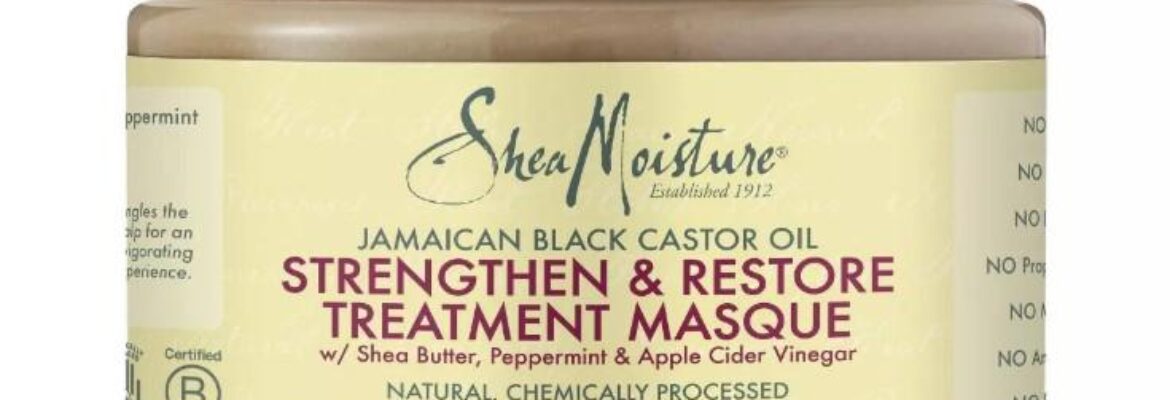 Shea Moisture Jamaican Black Castor Oil Strengthen & Restore Treatment Masque