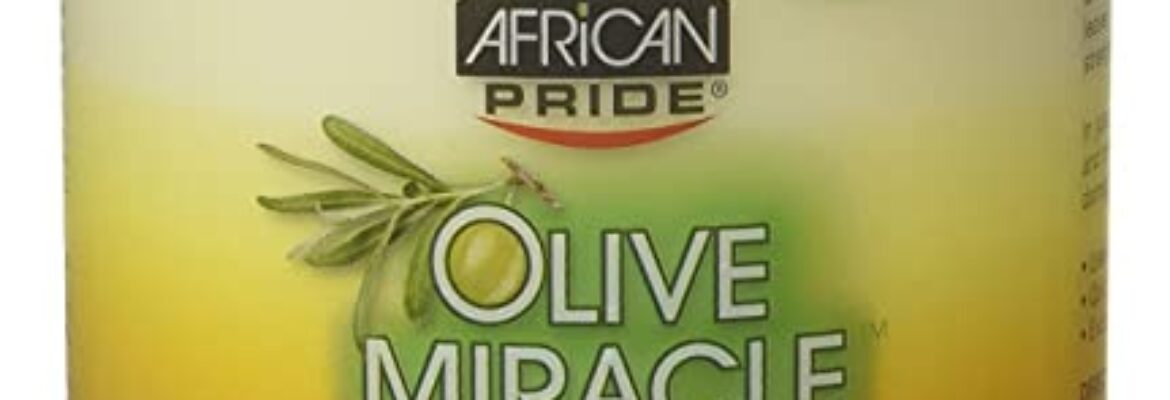 African Pride Olive miracle eave in conditioner